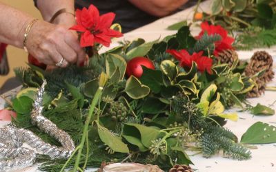 Festive Afternoon Tea & Christmas Wreath Making Workshop