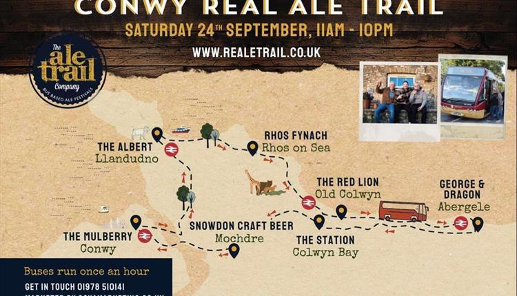 conwy real ale trail
