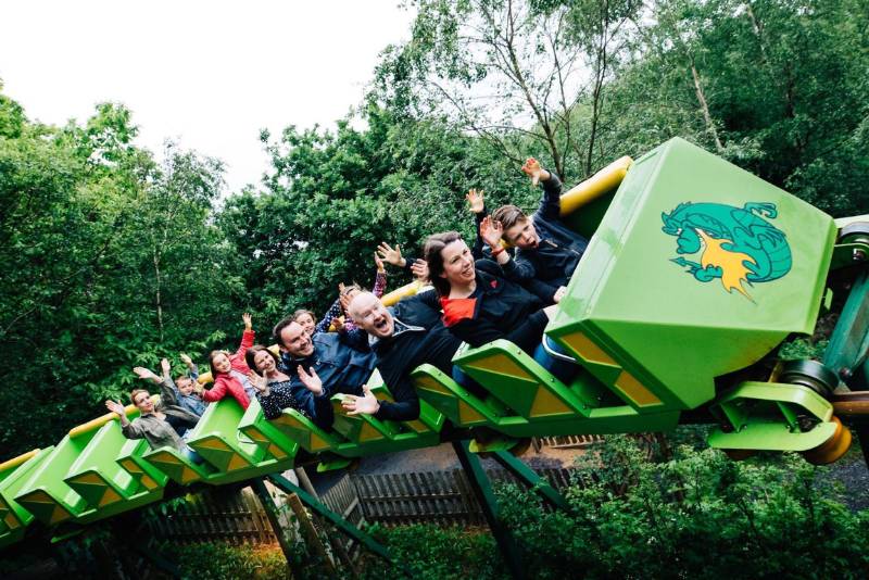 Local Farm and Family Attractions in North Wales - GreenWood Family Park Rollercoaster